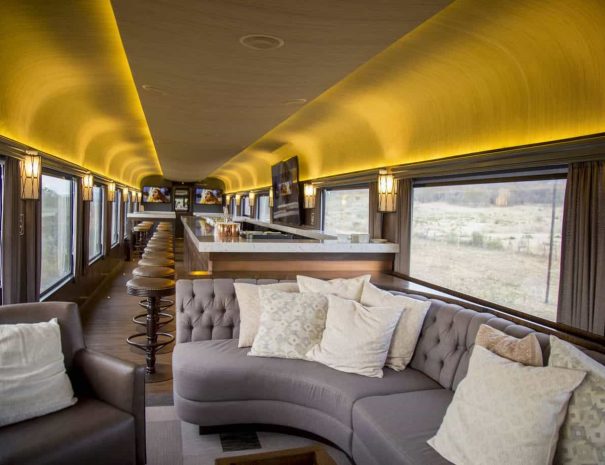 Travel comfortably on the Chepe Express lounge train